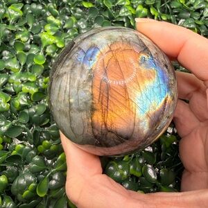 Flashy Labradorite Sphere 65mm